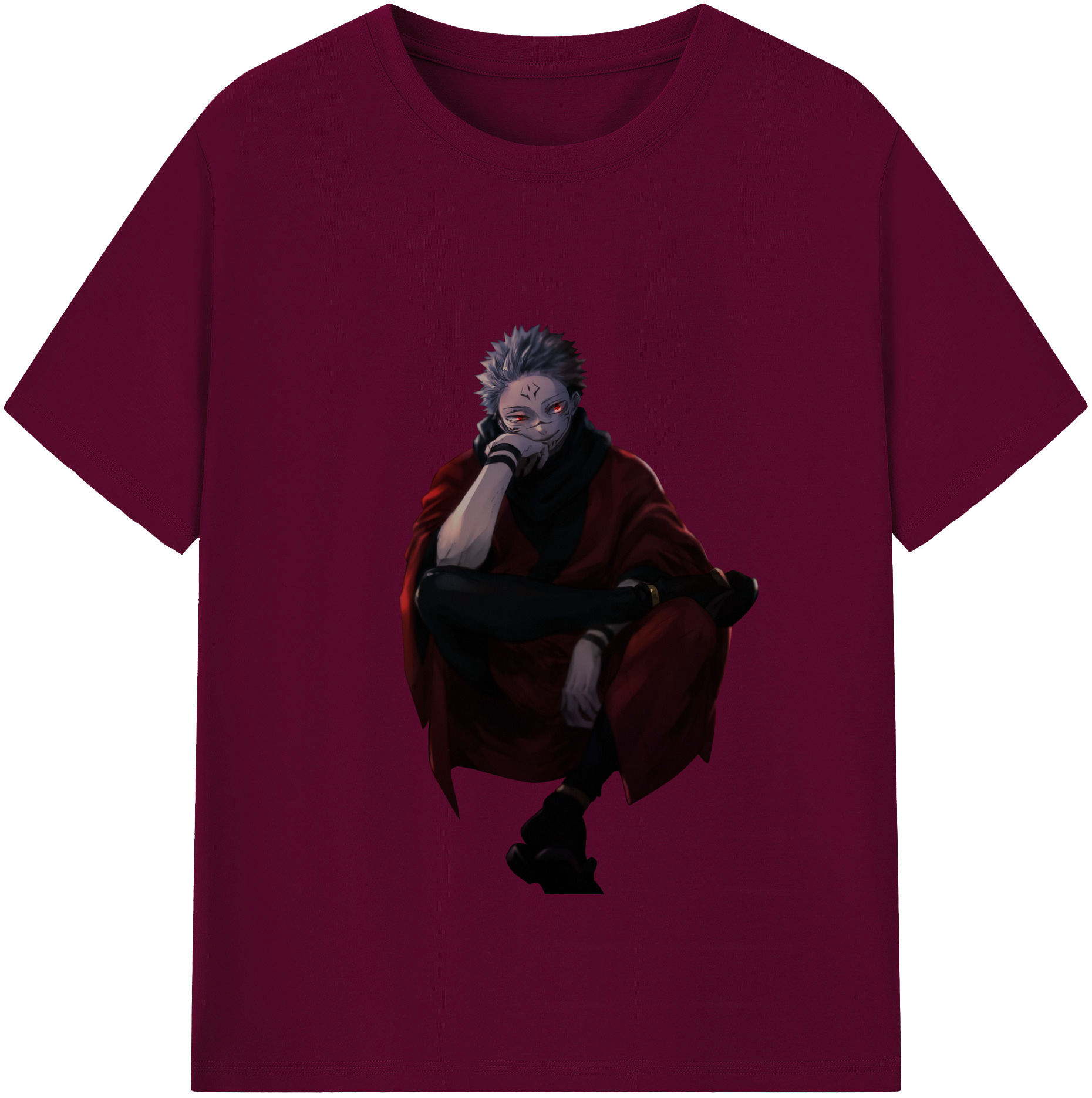 （画像用） 呪術廻戦 Jujutsu Kaisen レディースカジュアルプリントTシャツ（綿100％）
